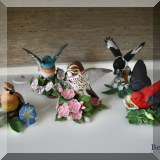 C31. Lenox bird figurines. 